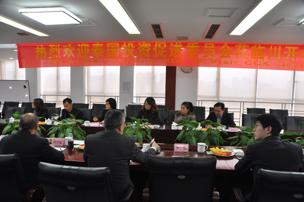 泰国投资推进委员会代表团 接见pp电子模拟器集团