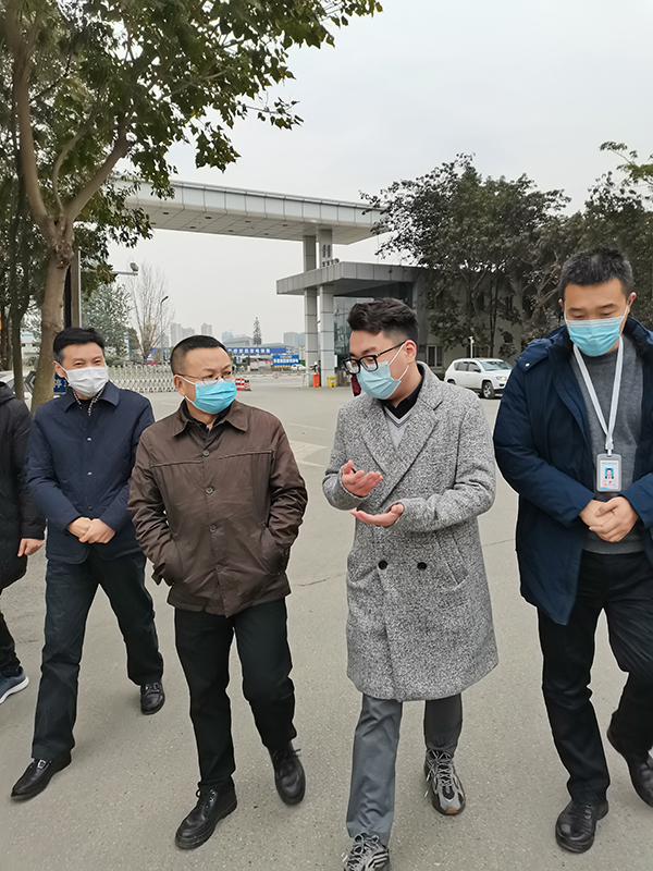 街路辅导走访pp电子模拟器集团并发展节前安全查抄工作