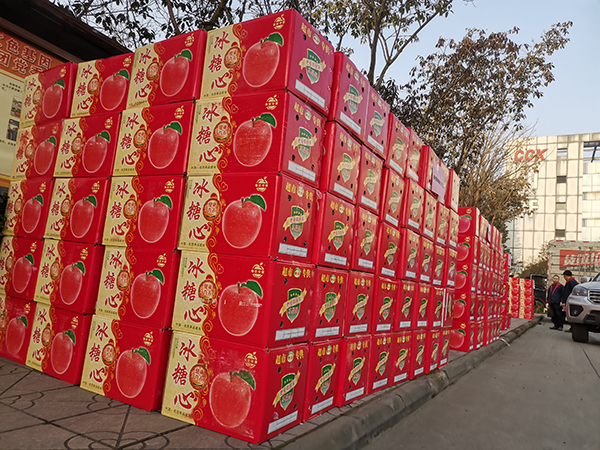 分享“苹”安  收成硕果